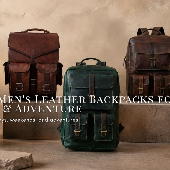 5 Best Men's Leather Backpacks for Work, Travel & Adventure