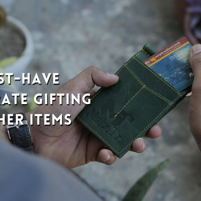 Top 5 Reasonable Leather Items for Corporate Gifting