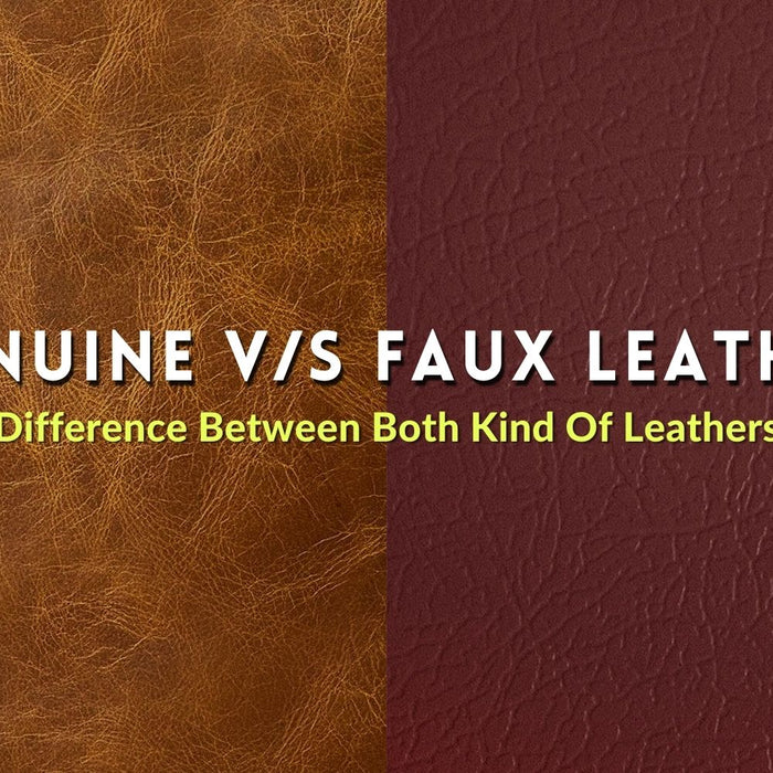 Faux Leather vs. Genuine Leather