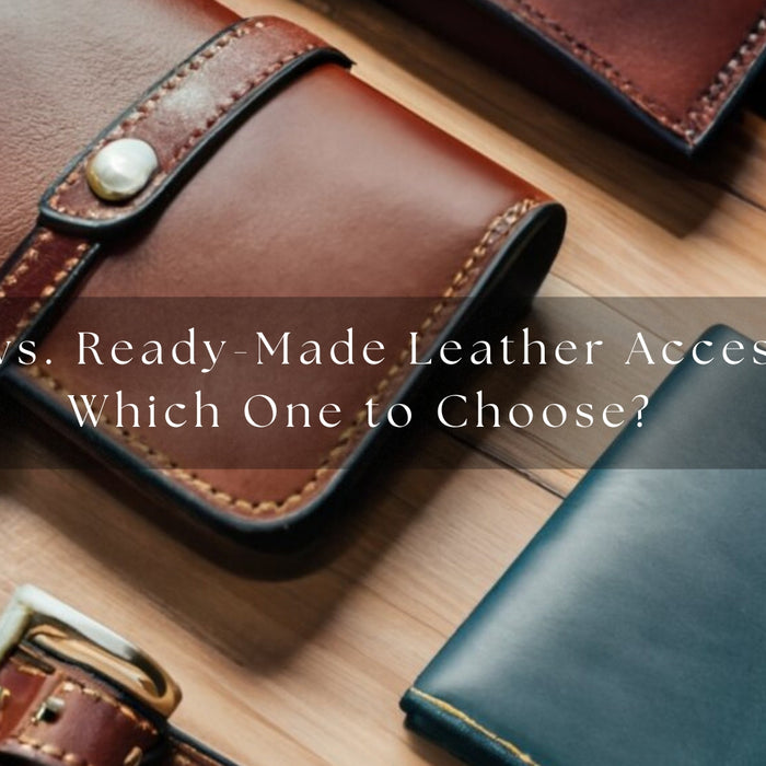 Custom vs. Ready-Made Leather Accessories: Which One to Choose?