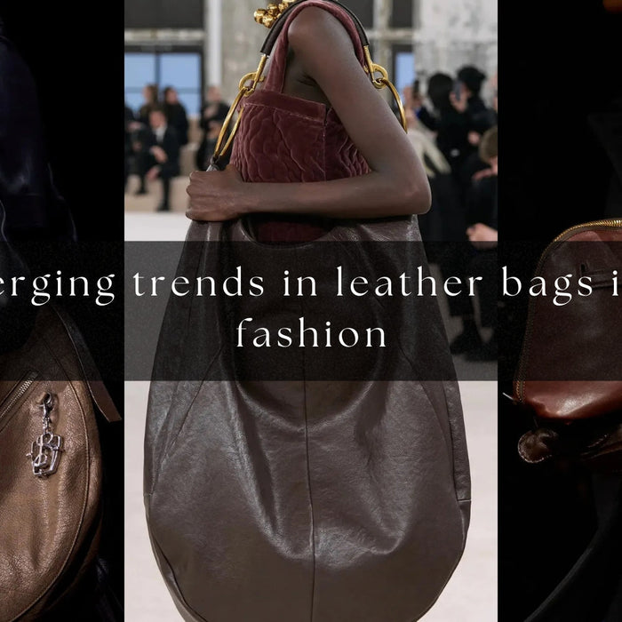 How Emerging Trends in Leather Bags Influence Fashion