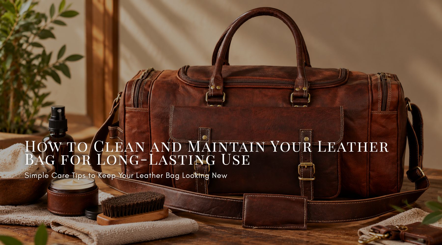 How to Clean and Maintain Your Leather Bag for Long-Lasting Use