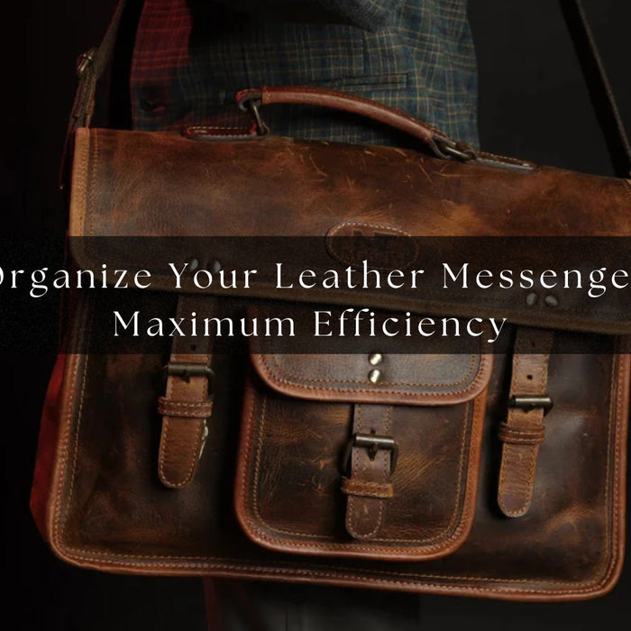 How to Organize Your Leather Messenger Bag for Maximum Efficiency 