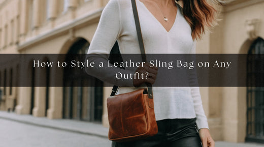 How to Style a Leather Sling Bag on Any Outfit?