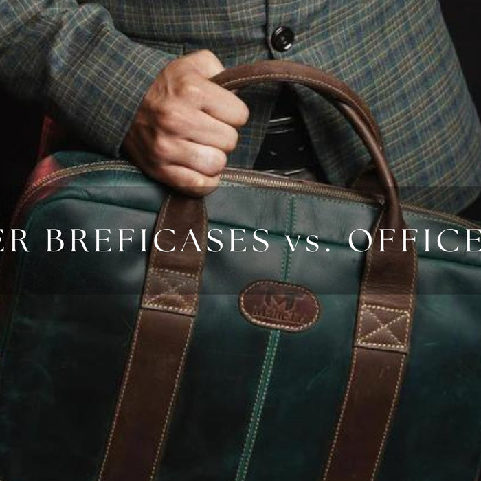 Leather briefcases vs. office bags: Which one is best for professional use?