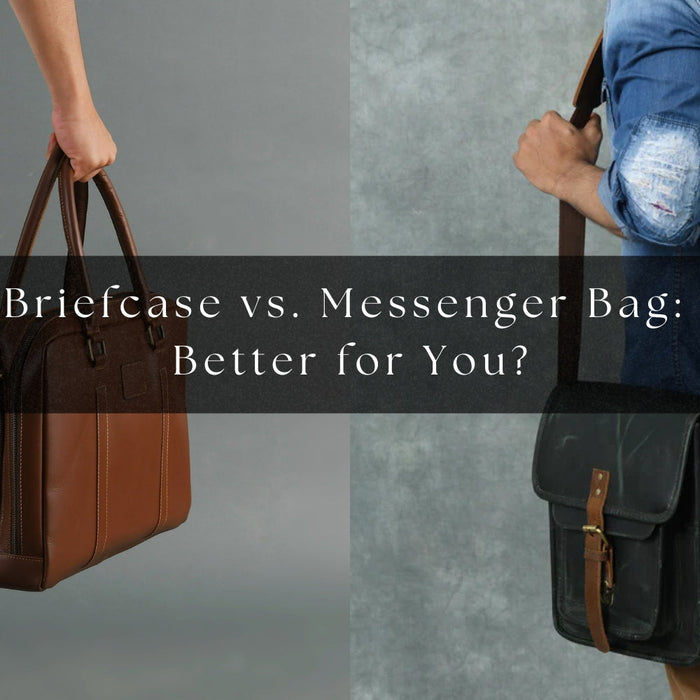 Leather Briefcase vs. Messenger Bag: Which Is Better for You?