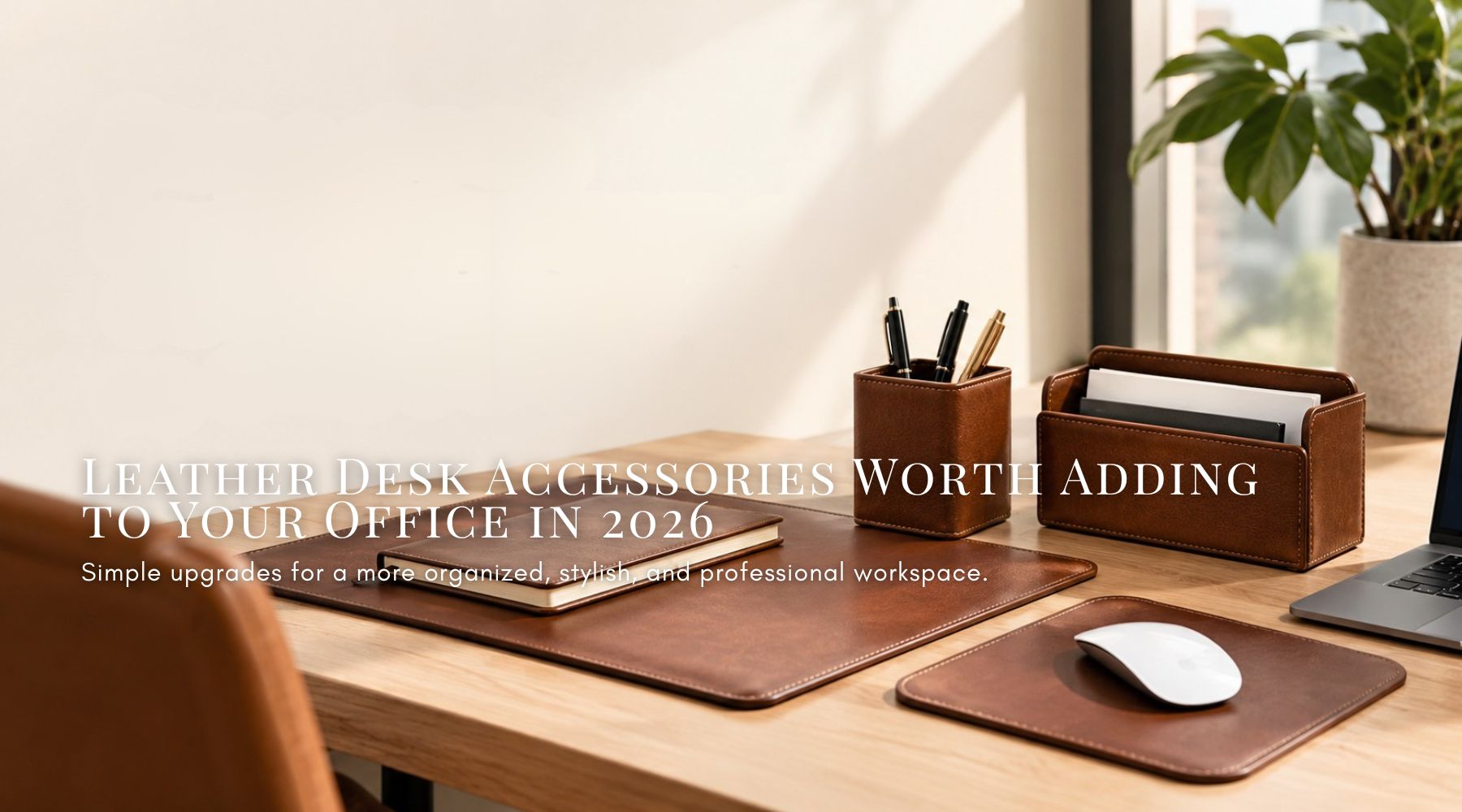 Leather Desk Accessories Worth Adding to Your Office in 2026