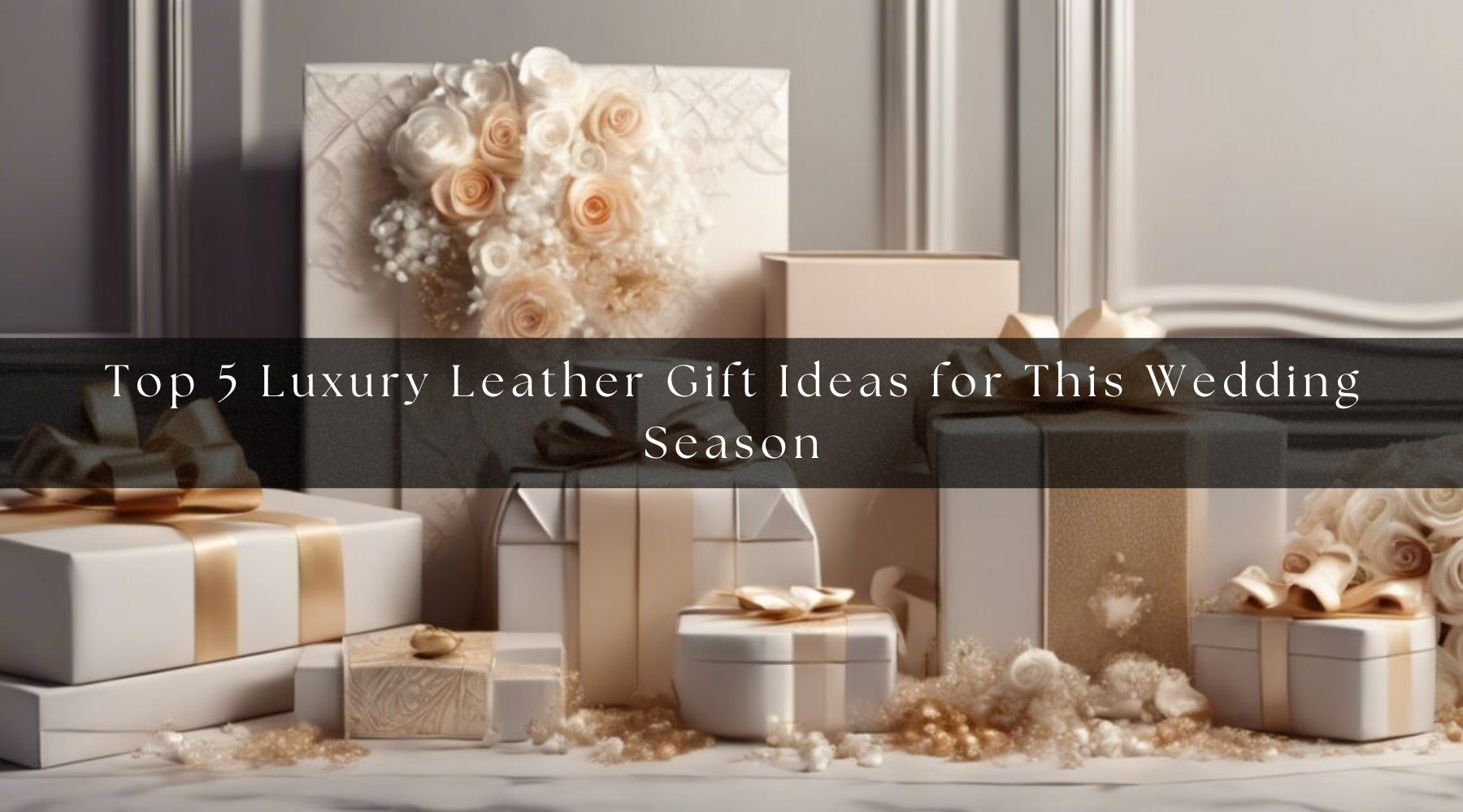 Top 5 Luxury Leather Gift Ideas for This Wedding Season
