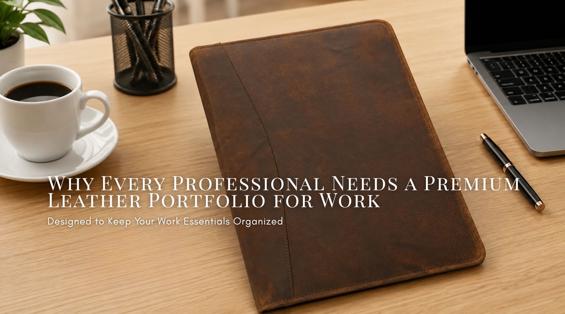 Why Every Professional Needs a Premium Leather Portfolio for Work