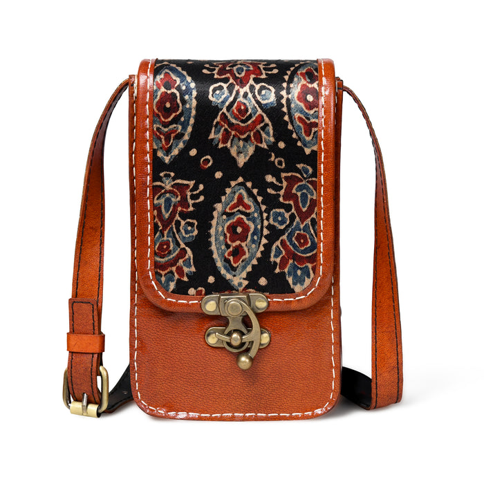 Ethnic Ajrakh print Holster Case