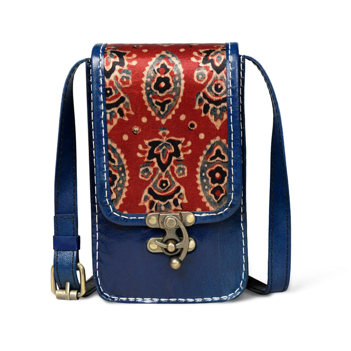 Ethnic Ajrakh print Holster Case