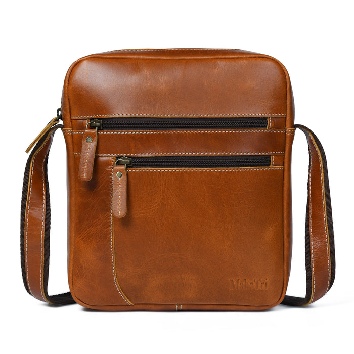 The Compact Messenger- Tan