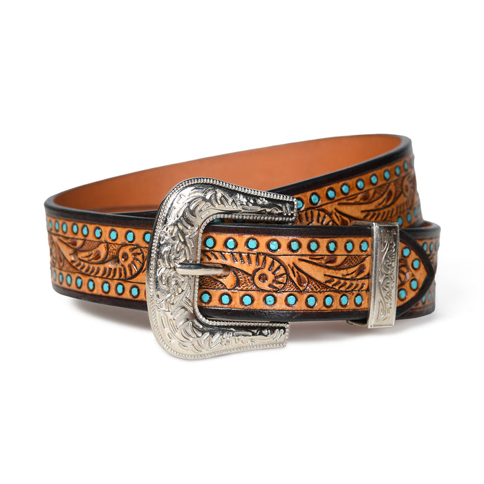 Designer Western Leather Belt