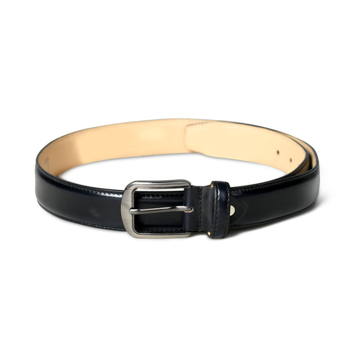 Eclipse Black Leather Belt
