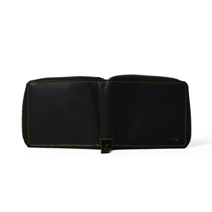 Adams Bi-Fold Wallet- Black
