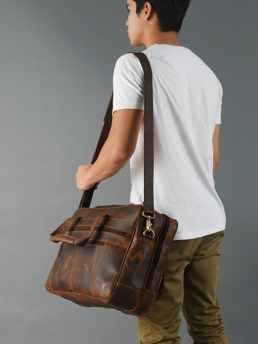 The Brooklyn - Leather Briefcase