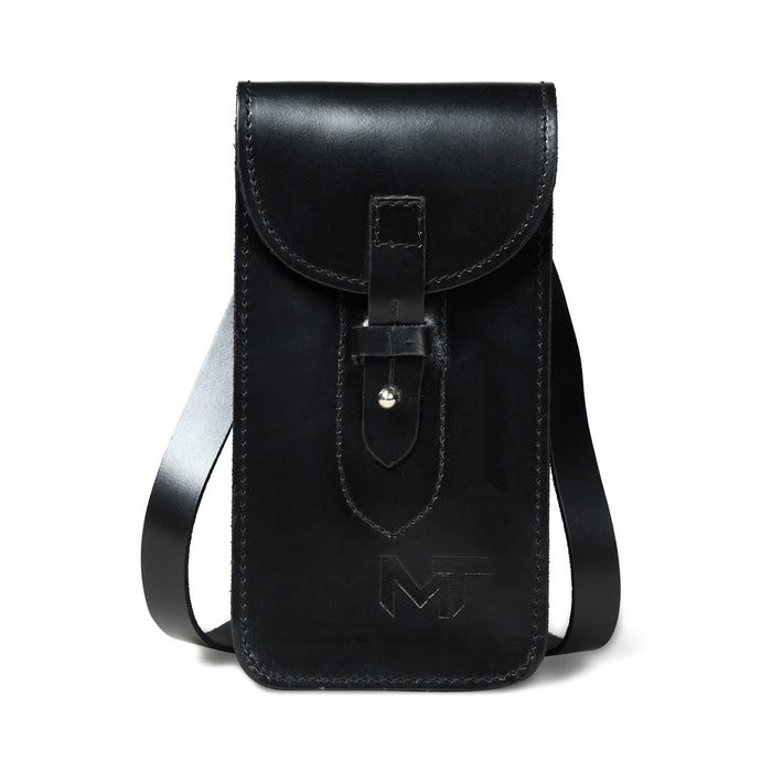 Cocoa Black Mobile Case With Strap