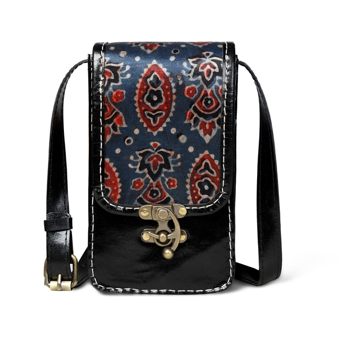 Ethnic Ajrakh print Holster Case