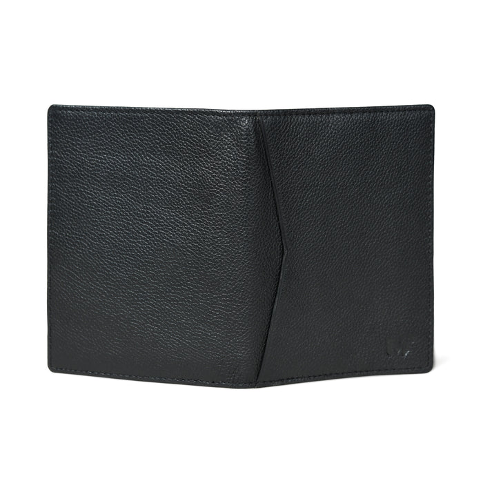 Front Pocket Black Passport Holder