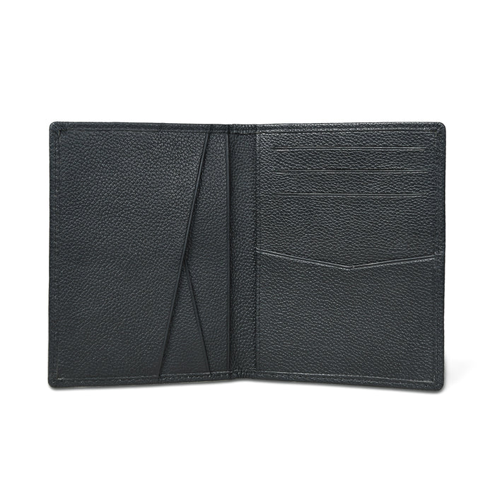 Front Pocket Black Passport Holder