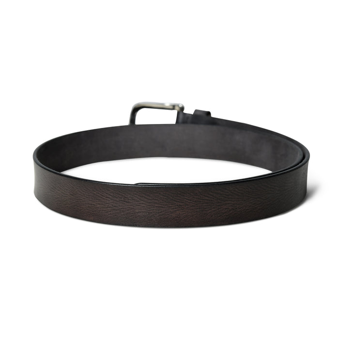 Formal Black Leather Belt for Men