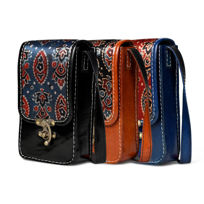 Ethnic Ajrakh print Holster Case