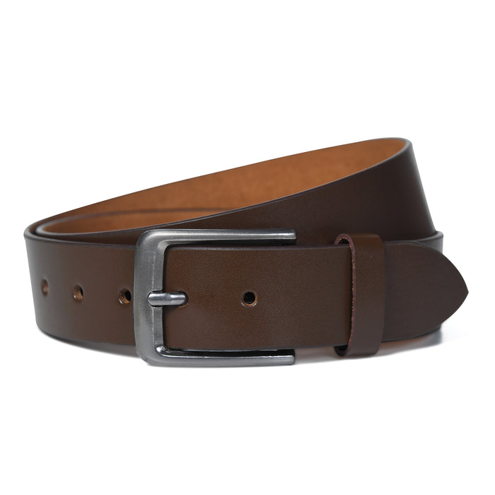 Classic Formal Brown Leather Belt