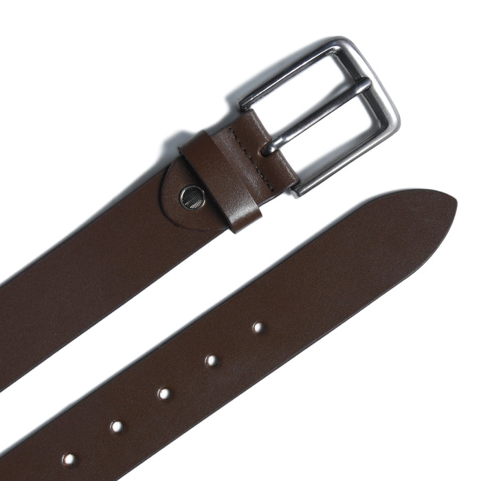 Classic Formal Brown Leather Belt