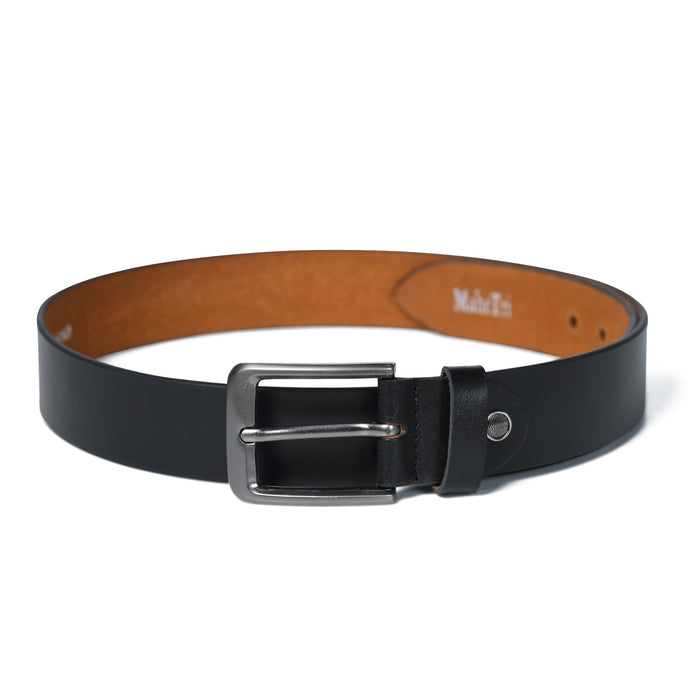 Classic Formal Black Leather Belt