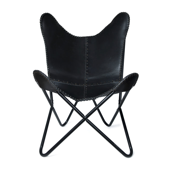 Jet Black Butterfly Chair