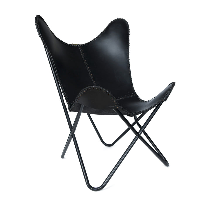 Jet Black Butterfly Chair