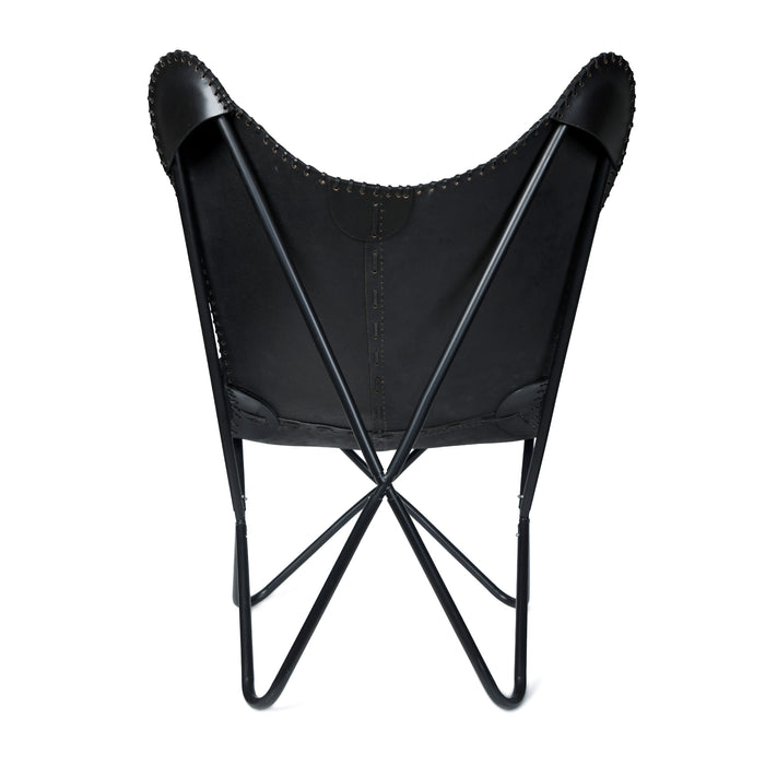 Jet Black Butterfly Chair