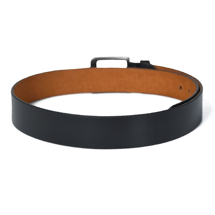 Classic Formal Black Leather Belt