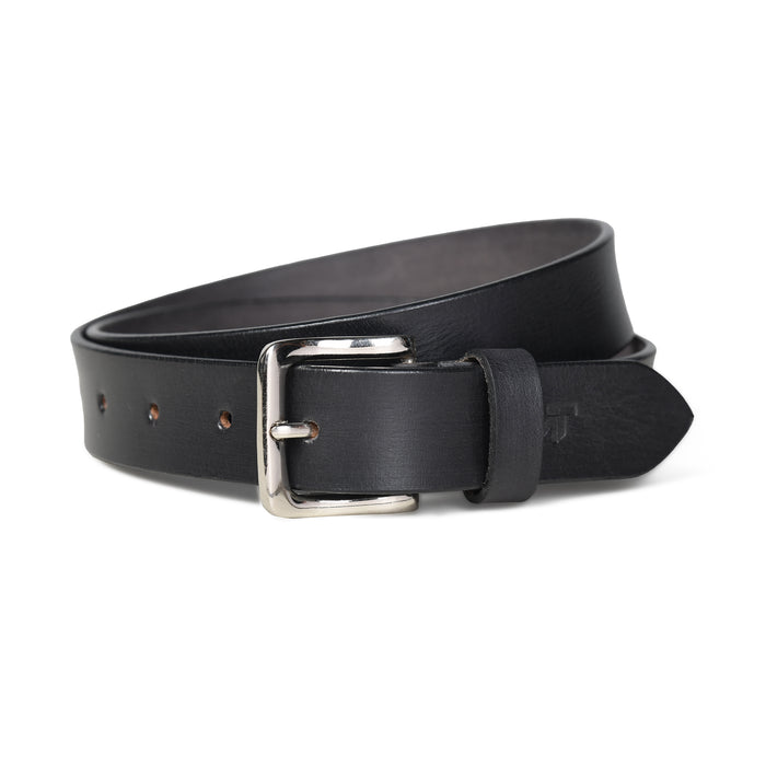 Genuine Black Leather Belt