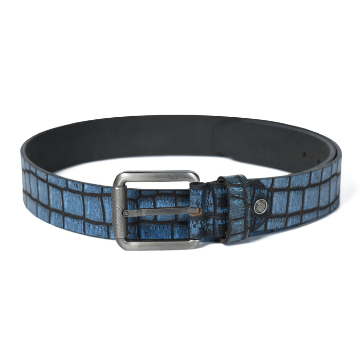 Pebble Style Leather Belt