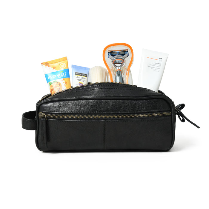 Midnight Deluxe Toiletry Bag -Twin Section