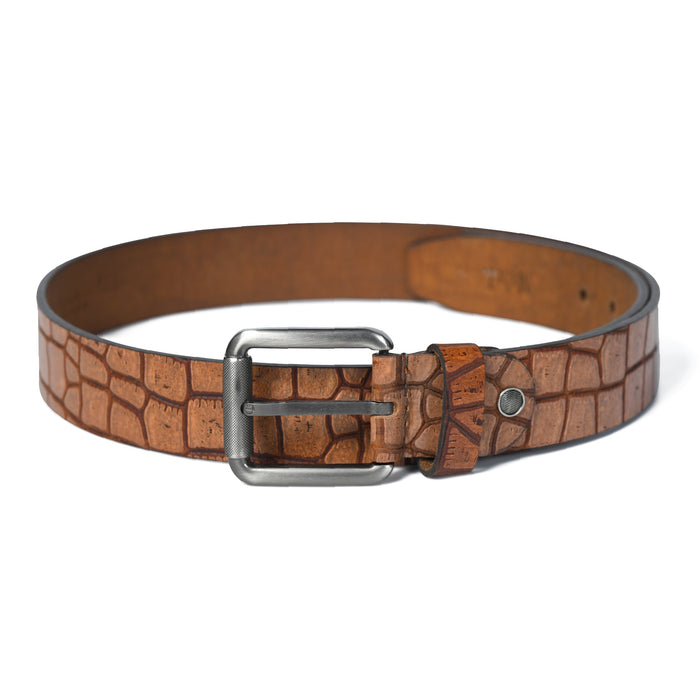 Pebble Style Leather Belt