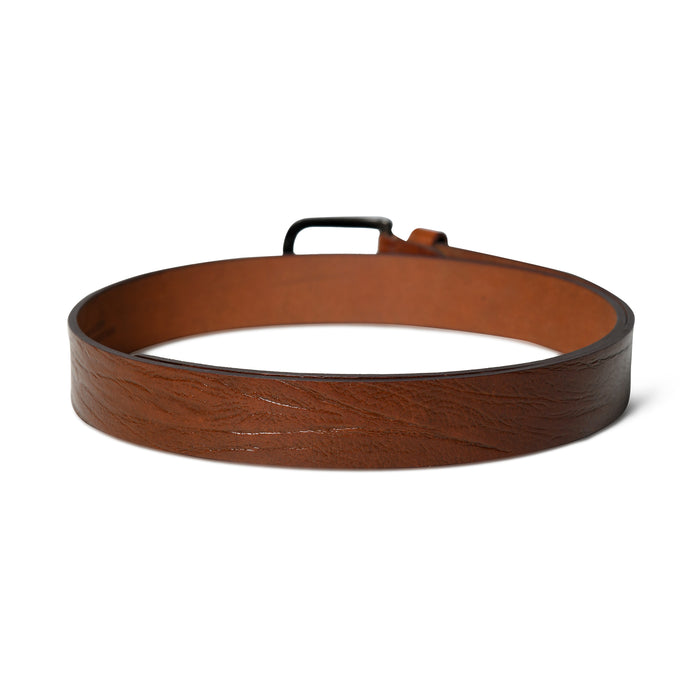 Vibrant Brown Pin Buckle Belt