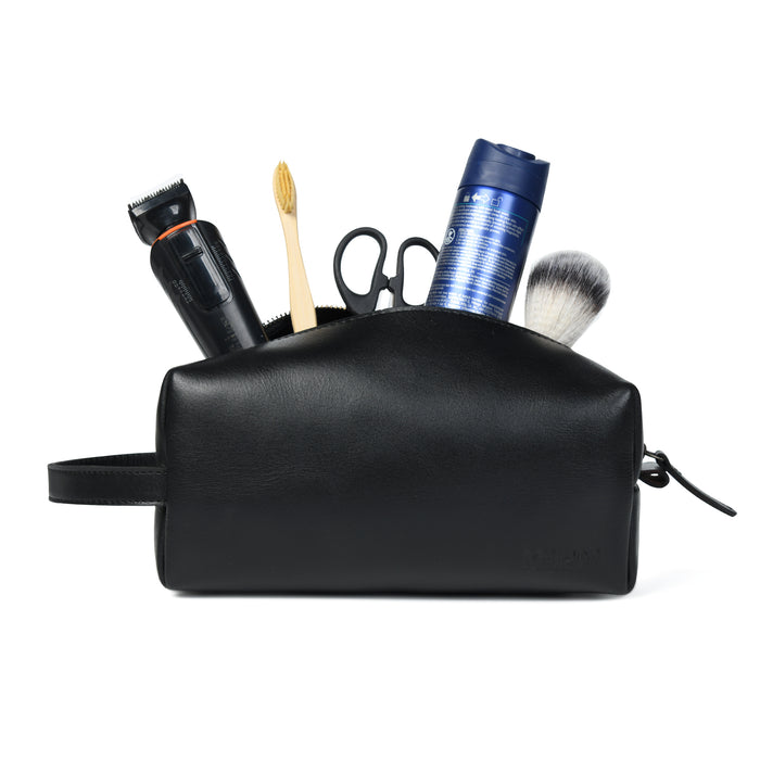 The Hamilton Leather Toiletry Bag