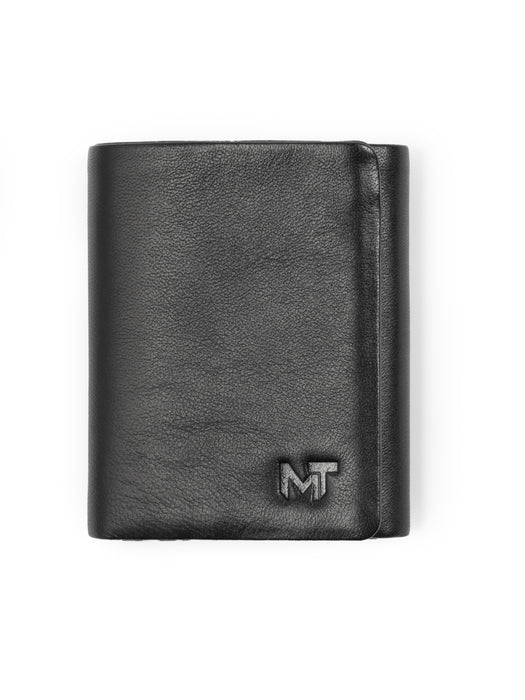 Men's Black Trifold Wallet