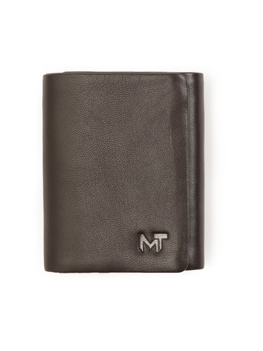 Men's Black Trifold Wallet