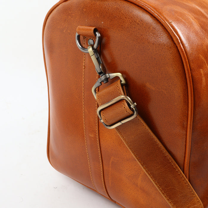 Hudson Leather Duffle Bag