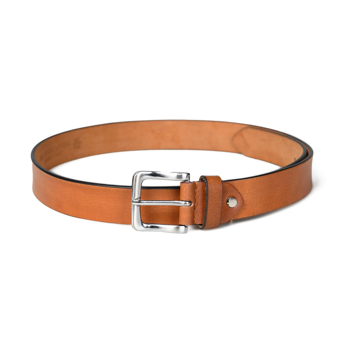 Classic Tan Leather Belt