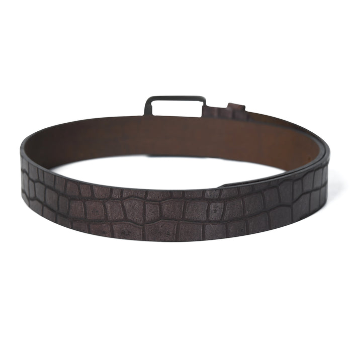 Pebble Style Leather Belt