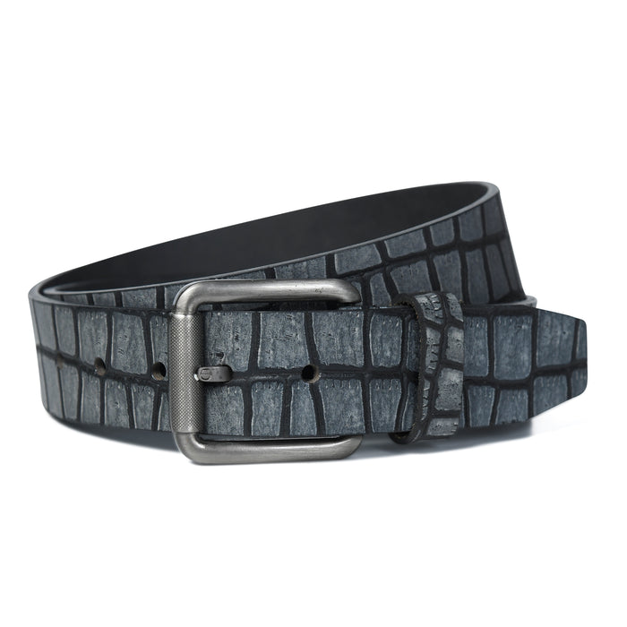 Pebble Style Leather Belt