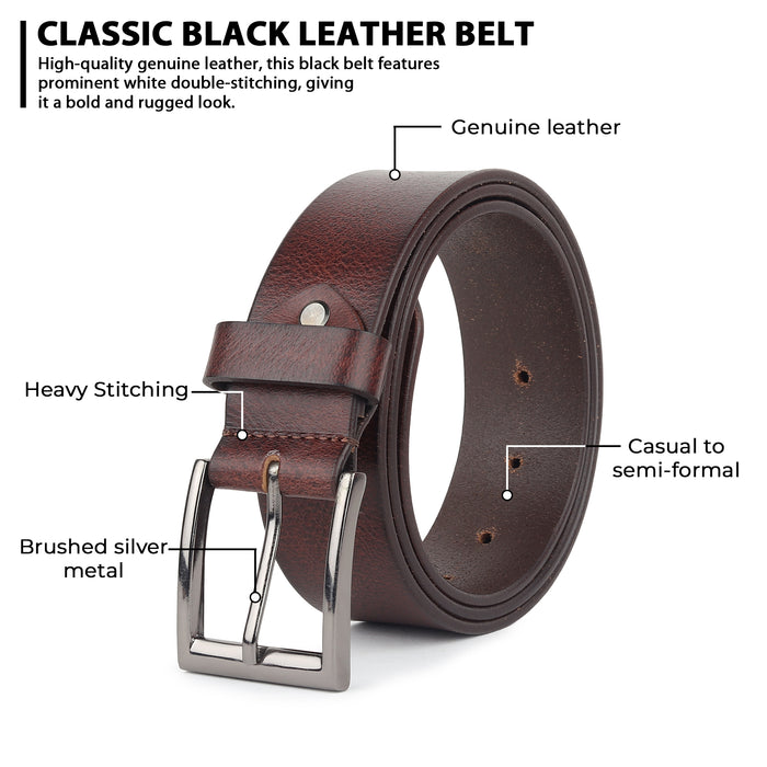 Everyday Men's Leather Belt