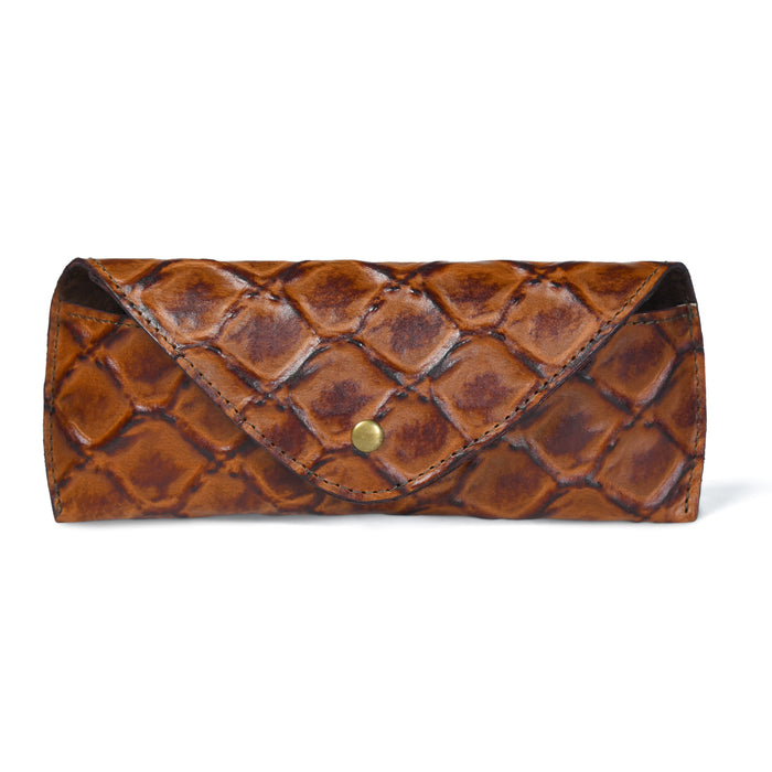 Croco Leather Sunglasses Cover