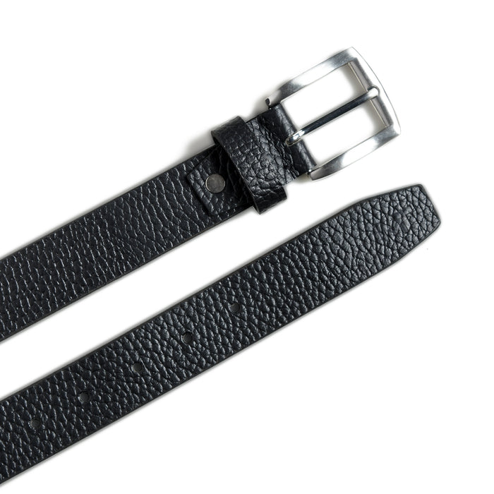 Nexus Black Leather Belt