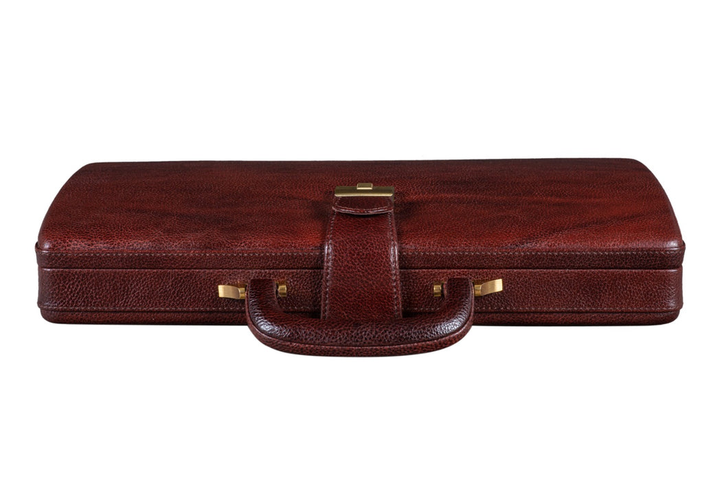 Leather Executive Men's Leather Attache Briefcase