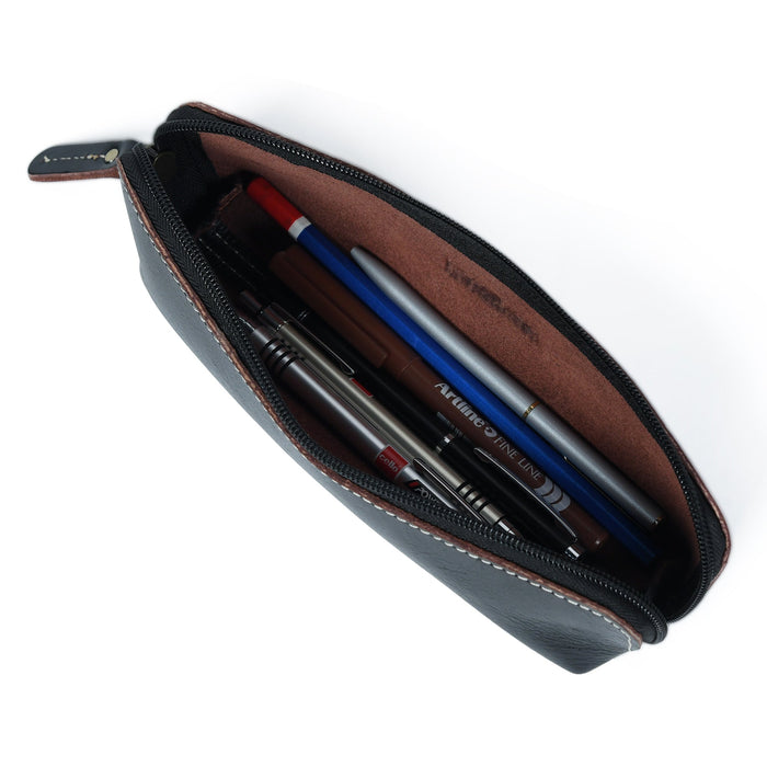 The Stratford Leather Pen Case